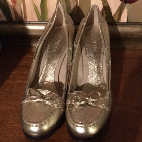 Sperry Metallic Wedges - Picture 4 of 4